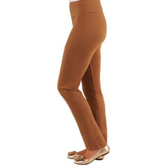 Women with Control Petite Slim Leg Pants Navy 3095 - Picture 6 of 6